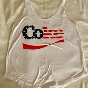 Coca Cola Tank Top - Size Large